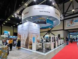 Выставочный стенд Комитет по Развитию Туризма Санкт-Петербурга на INWETEX 2018