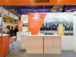 Выставочный стенд Rockwell Collins на Международный авиационно-космический салон 2015