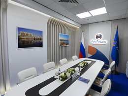 Выставочный стенд Переговорная комната А 4.1 Русгидро на ВЭФ - 2019