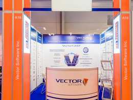 Выставочный стенд Vector Software на Международный авиационно-космический салон 2015