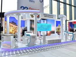 Выставочный стенд Санкт-Петербург на Travel Hub - 2019