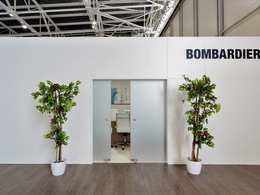 Выставочный стенд Bombardier на RUBAE 2018