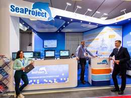Выставочный стенд SeaProject на Девятый Международный военно-морской салон