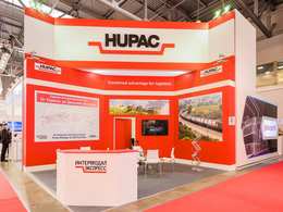 Выставочный стенд Hupac на ТРАНСРОССИЯ 2015