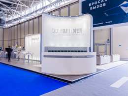 Выставочный стенд Bombardier на Jet Expo 2015