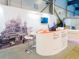 Выставочный стенд Honeywell на Международный авиационно-космический салон 2015