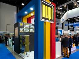 Выставочный стенд NUPI на IX Петербургский международный газовый форум - 2019