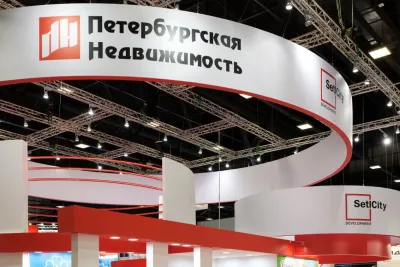 Выставочный стенд Петербургская Недвижимость на выставке Ярмарка недвижимости 2015 (осень), Санкт-Петербург, 2015 — фото 10