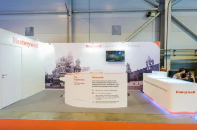 Выставочный стенд Honeywell на выставке Международный авиационно-космический салон, Москва, 2015 — фото 2