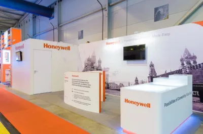 Выставочный стенд Honeywell на выставке Международный авиационно-космический салон, Москва, 2015 — фото 3