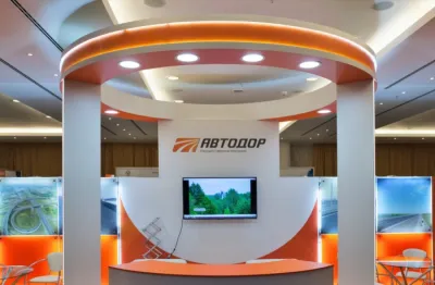 Выставочный стенд Автодор на выставке Инженерно-практическая конференция ИГ -Стройпроект-, Санкт-Петербург, 2015 — фото 6