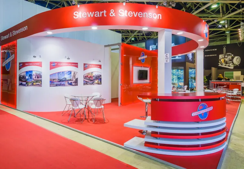 Выставочный стенд Stewart & Stevenson на выставке Нефть и газ, Москва, 2015 — фото 1