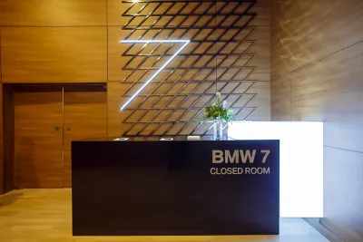 Выставочный стенд BMW 7 Closed Room на выставке Презентация BMW, Санкт-Петербург, 2015 — фото 1