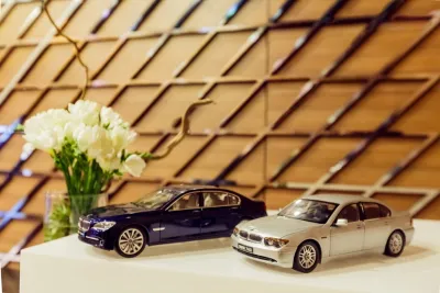 Выставочный стенд BMW 7 Closed Room на выставке Презентация BMW, Санкт-Петербург, 2015 — фото 3
