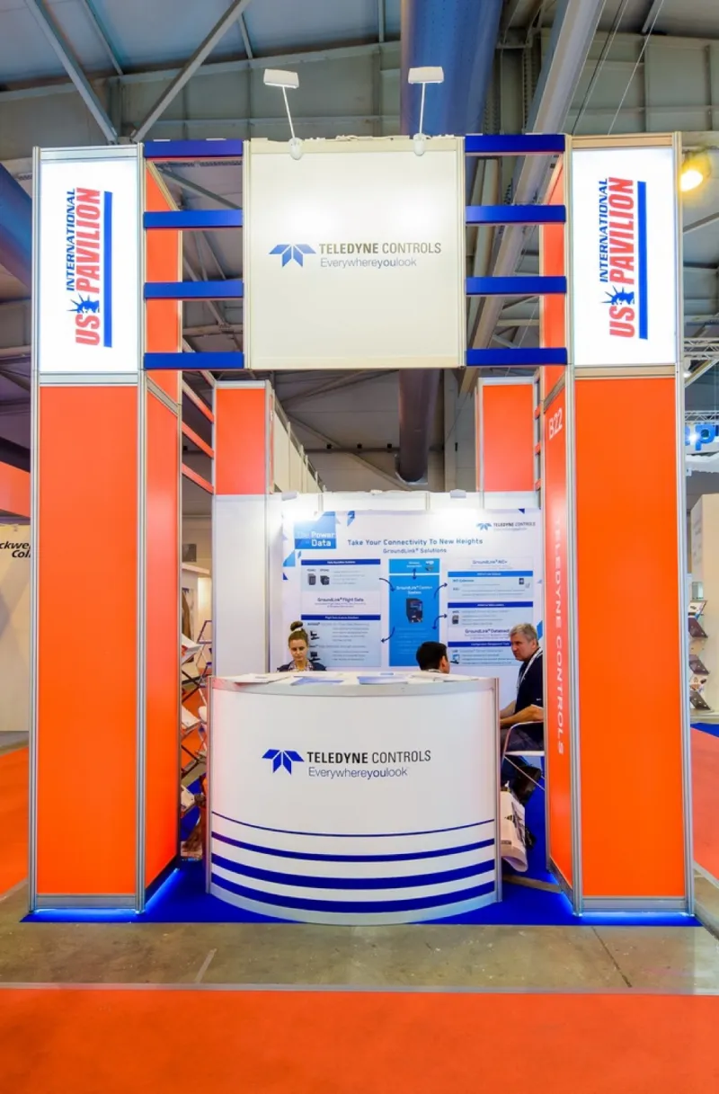 Выставочный стенд Teledyne Controls на выставке Международный авиационно-космический салон, Москва, 2015 — фото 1