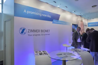 Выставочный стенд Zimmer на выставке Вреденовские чтения, Санкт-Петербург, 2015 — фото 2