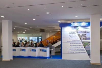 Выставочный стенд Стройпроект на выставке Инженерно-практическая конференция ИГ -Стройпроект-, Санкт-Петербург, 2015 — фото 4