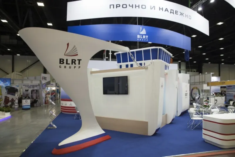 Выставочный стенд BLRT Grupp на выставке НЕВА, Санкт-Петербург, 2015 — фото 1