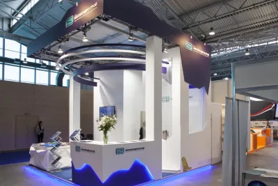 Выставочный стенд Запсибгидрострой на выставке RAO-CIS Offshore, Санкт-Петербург, 2015 — фото 3