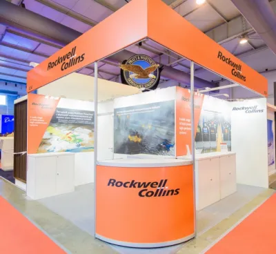 Выставочный стенд Rockwell Collins на выставке Международный авиационно-космический салон, Москва, 2015 — фото 2