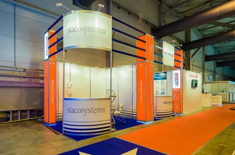 Выставочный стенд Staco Systems на выставке Международный авиационно-космический салон, Москва, 2015 — фото 1