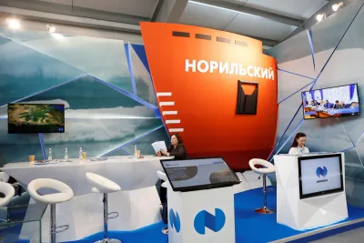 Стенд Норникель на выставке МАФ-