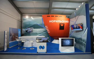 Выставочный стенд Норникель на выставке МАФ-, Архангельск, 2017 — фото 3