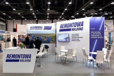 Выставочный стенд Remontowa Shipbuilding на выставке Нева-, Санкт-Петербург, 2017 — фото 5
