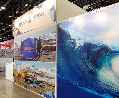 Выставочный стенд Антарсат на выставке Нева-, Санкт-Петербург, 2017 — фото 3