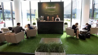Выставочный стенд Greenfield на выставке ПМЭФ, Санкт-Петербург, 2017 — фото 4