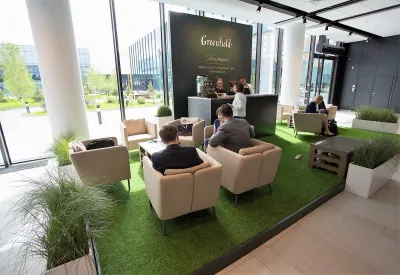 Выставочный стенд Greenfield на выставке ПМЭФ, Санкт-Петербург, 2017 — фото 5