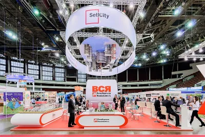Выставочный стенд Петербургская Недвижимость на выставке Жилищный проект-, Санкт-Петербург, 2017 — фото 3