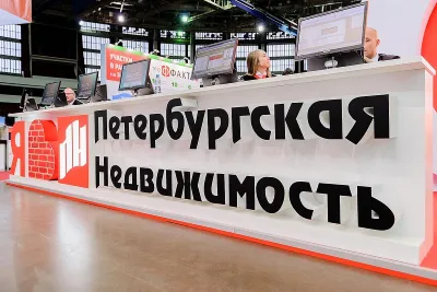 Выставочный стенд Петербургская Недвижимость на выставке Жилищный проект-, Санкт-Петербург, 2017 — фото 4