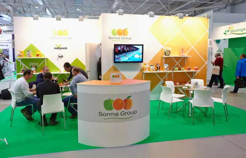 Выставочный стенд Sorma Group на выставке ЮГАГРО, Краснодар, 2017 — фото 1