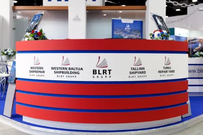 Выставочный стенд BLRT Grupp на выставке Нева-, Санкт-Петербург, 2017 — фото 2