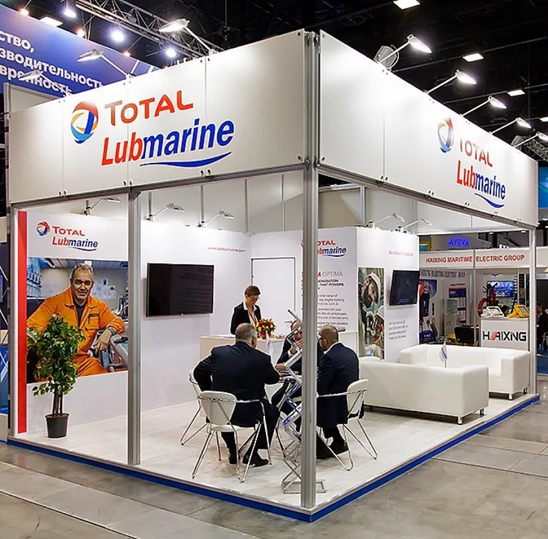Выставочный стенд Total Lubmarine на выставке Нева-, Санкт-Петербург, 2017 — фото 1