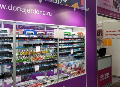 Выставочный стенд Дона Жердона на выставке Невские берега, Санкт-Петербург, 2017 — фото 3