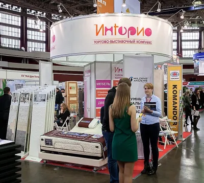 Выставочный стенд Интерио на выставке Жилищный проект, Санкт-Петербург, 2017 — фото 6