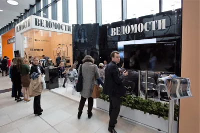 Выставочный стенд Ведомости на выставке ПМЭФ, Санкт-Петербург, 2017 — фото 2