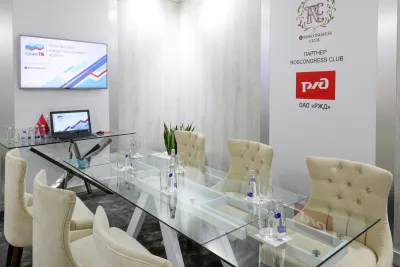 Выставочный стенд Гостиная Росконгресса на выставке РИФ-, Сочи, 2019 — фото 17