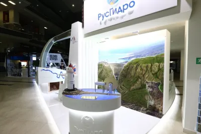 Выставочный стенд РусГидро на выставке ВЭФ -, Владивосток, 2019 — фото 3