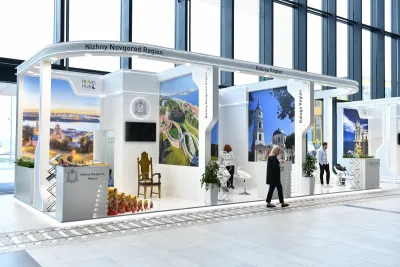 Выставочный стенд Выставка регионов на выставке Travel Hub -, Санкт-Петербург, 2019 — фото 8
