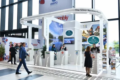 Выставочный стенд Выставка регионов на выставке Travel Hub -, Санкт-Петербург, 2019 — фото 12