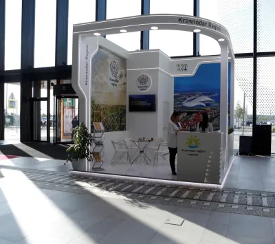 Выставочный стенд Выставка регионов на выставке Travel Hub -, Санкт-Петербург, 2019 — фото 15