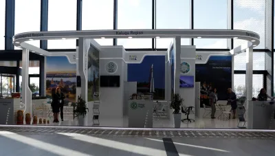 Выставочный стенд Выставка регионов на выставке Travel Hub -, Санкт-Петербург, 2019 — фото 22