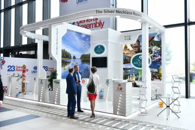 Выставочный стенд Выставка регионов на выставке Travel Hub -, Санкт-Петербург, 2019 — фото 26