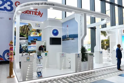 Выставочный стенд Выставка регионов на выставке Travel Hub -, Санкт-Петербург, 2019 — фото 27
