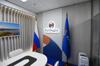 Выставочный стенд Переговорная комната А 4.1 Русгидро на выставке ВЭФ -, Владивосток, 2019 — фото 4