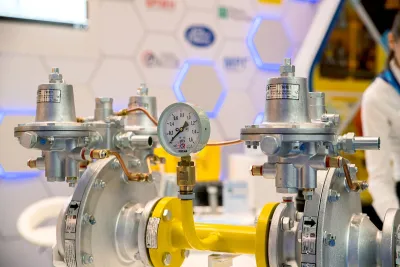Выставочный стенд Ассоциация производителей газового оборудования на выставке IX Петербургский международный газовый форум -, Санкт-Петербург, 2019 — фото 11