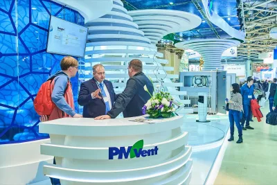 Выставочный стенд PM Vent на выставке Мир климата, Москва, 2019 — фото 38